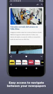 Paraguayan Newspapers android App screenshot 9