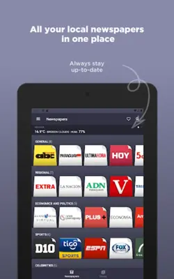 Paraguayan Newspapers android App screenshot 3
