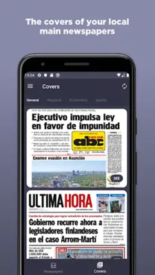 Paraguayan Newspapers android App screenshot 8